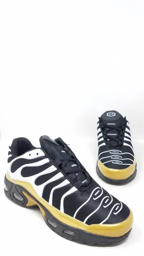 6552 - BLACK/WHITE/GOLD (MEN'S SIZE)