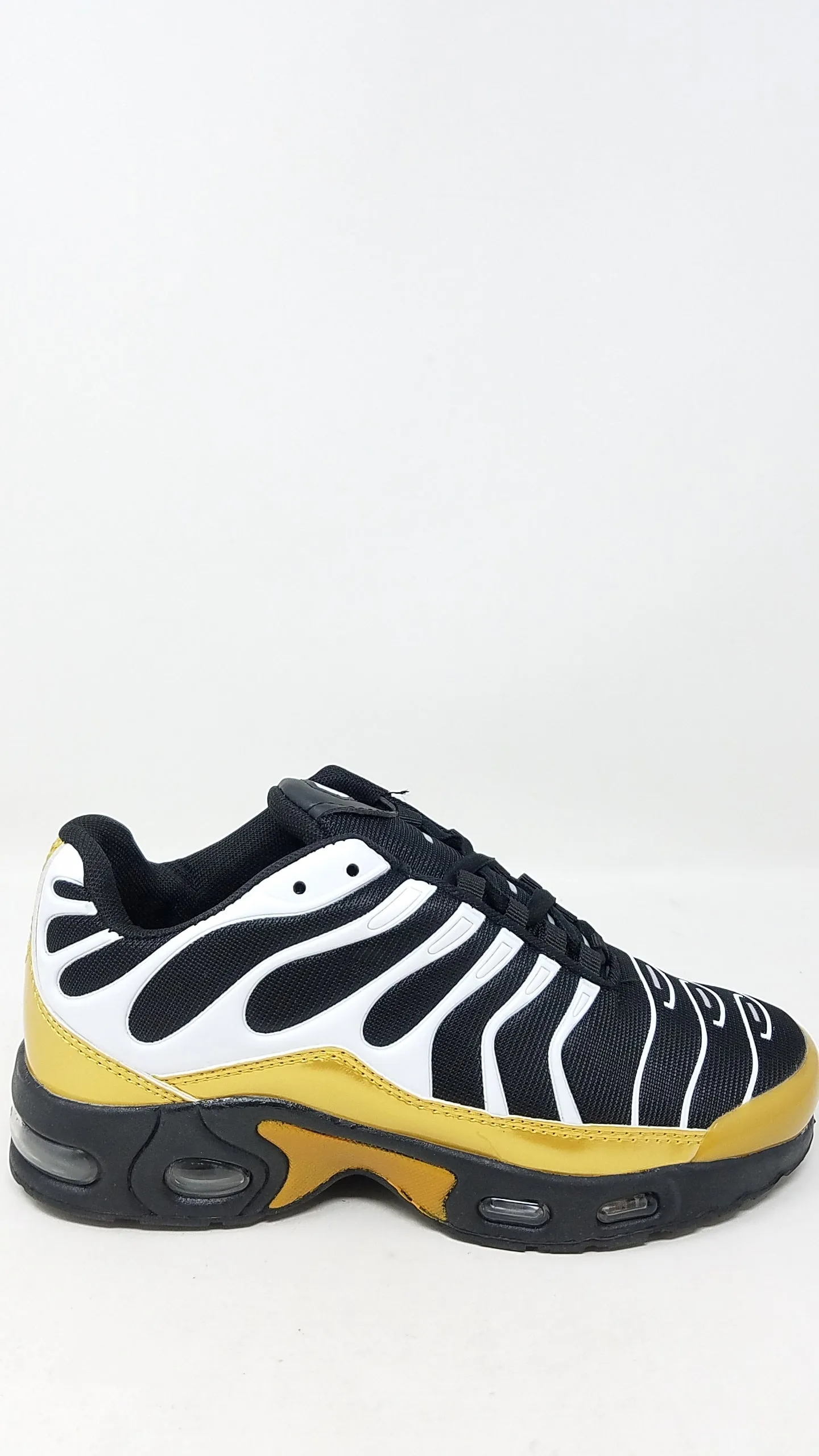 6552 - BLACK/WHITE/GOLD (MEN'S SIZE)