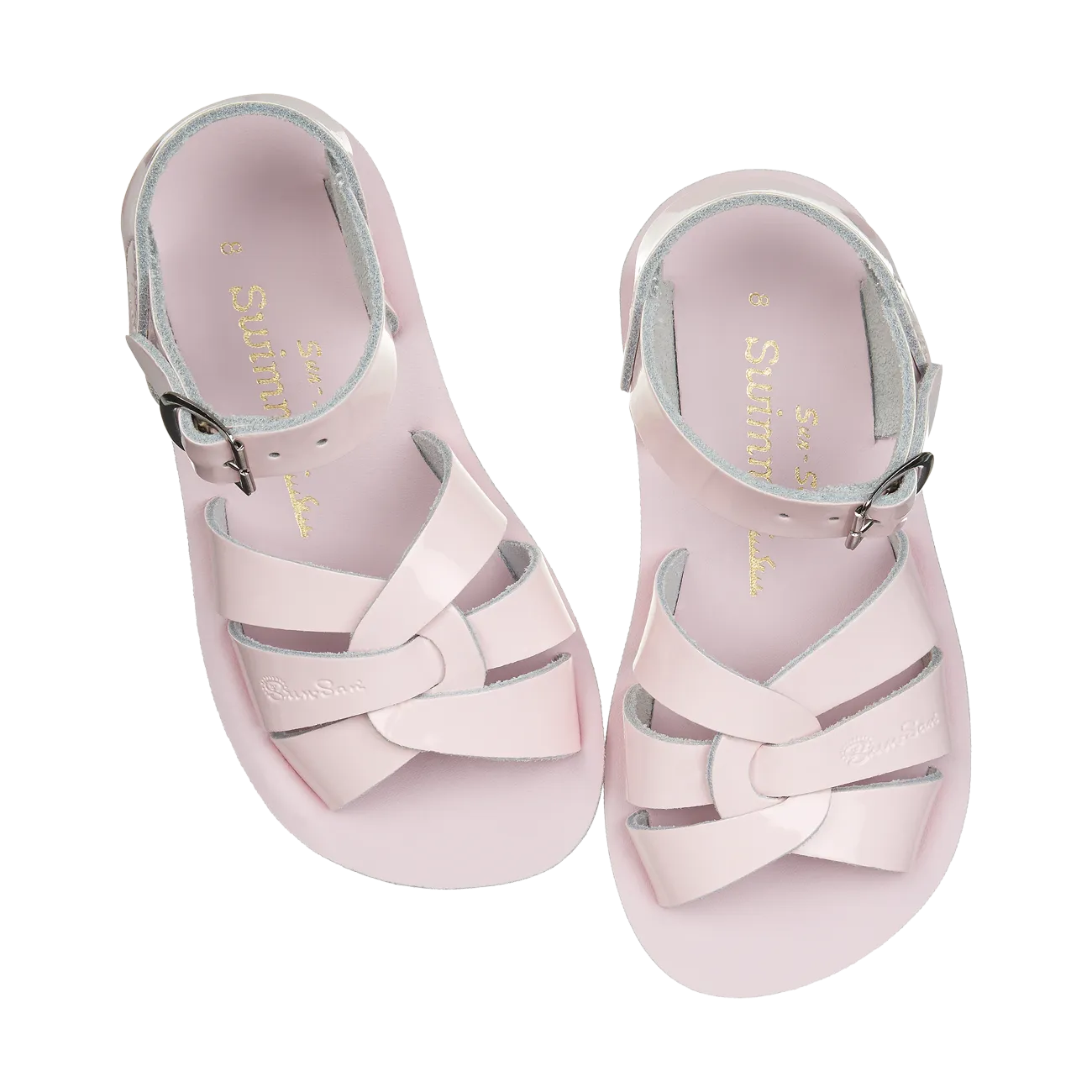 (8008) Salt-Water Sandal Swimmer - SHINY PINK