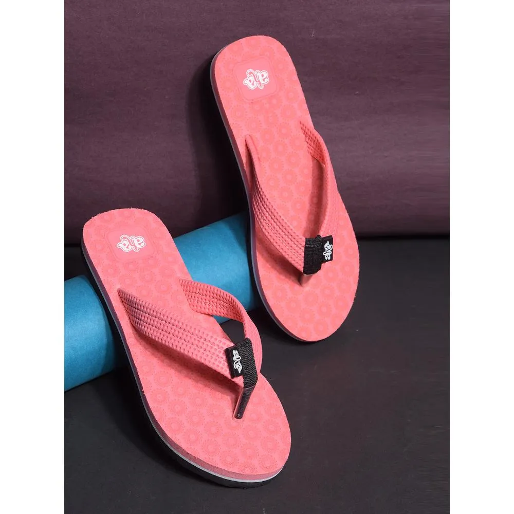 A-HA Casual Peach Slipper For Women ORTHO-21 By Liberty