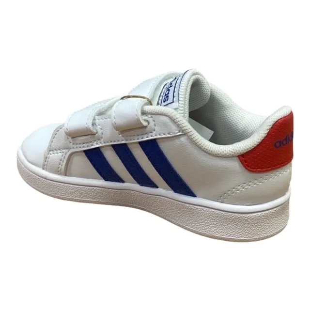 Adidas children's sneakers Grand Court CF I GX5749 white-royal-red