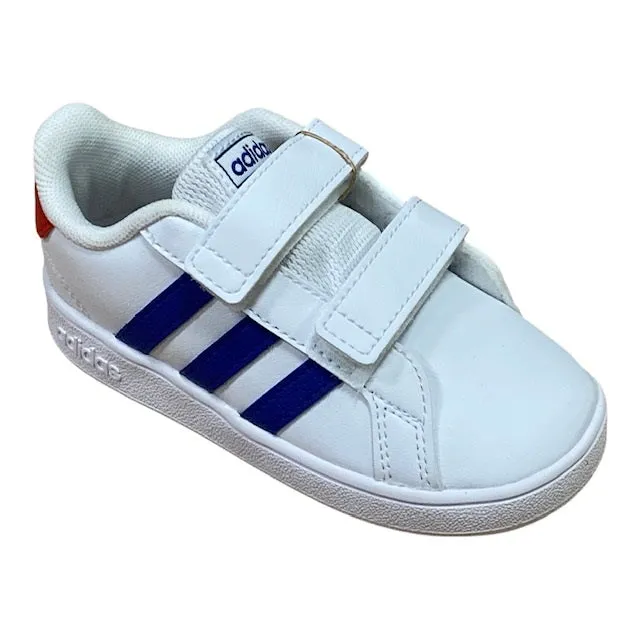 Adidas children's sneakers Grand Court CF I GX5749 white-royal-red