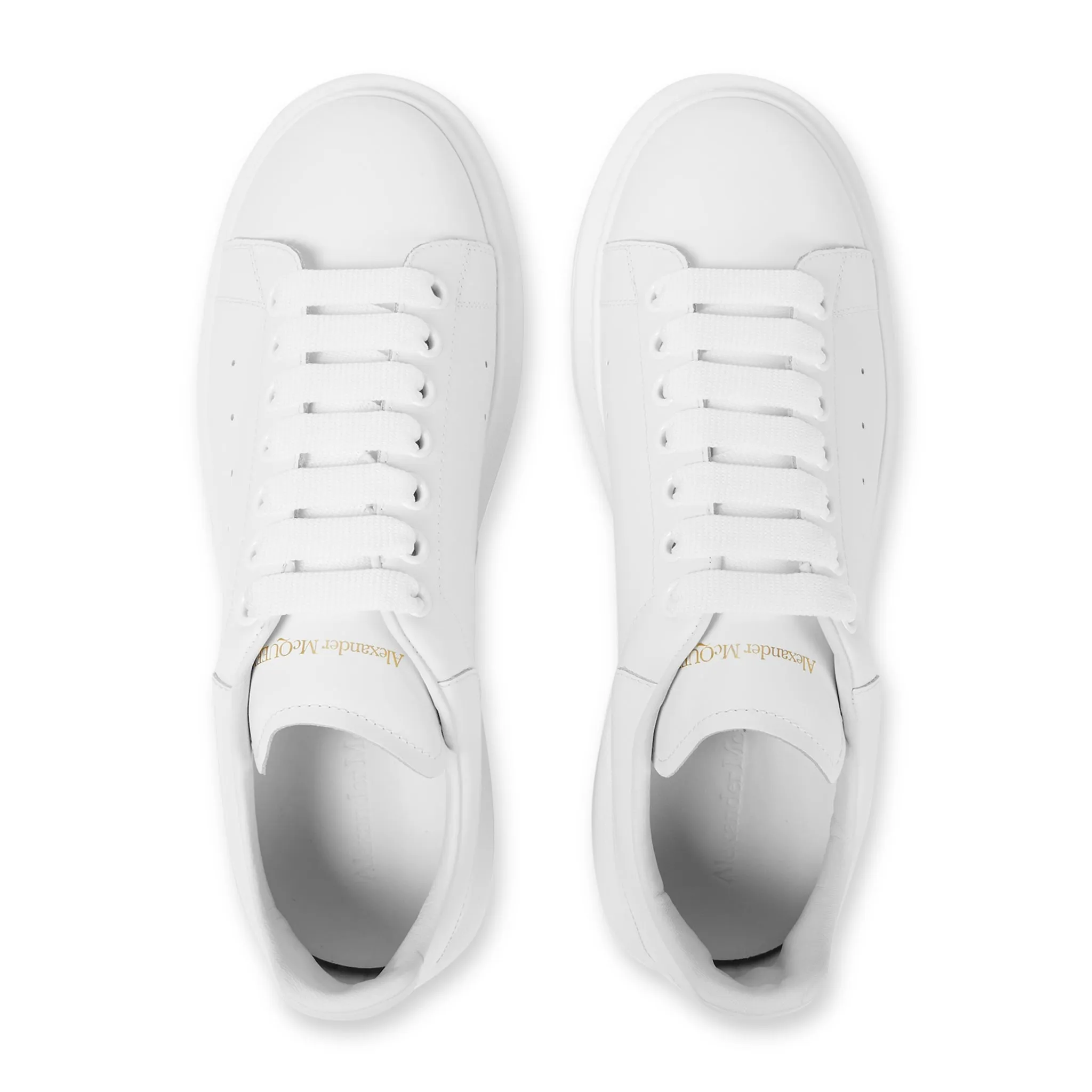 Alexander Mcqueen Raised Sole White Sneaker