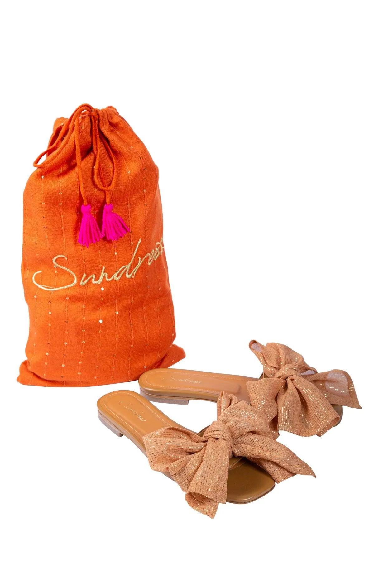 Amour Sandals in Rainbow & Nude Ties