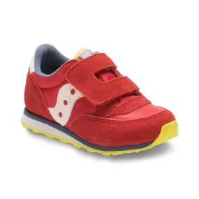 Baby Jazz Hook & Loop Sneaker - Red/Blue