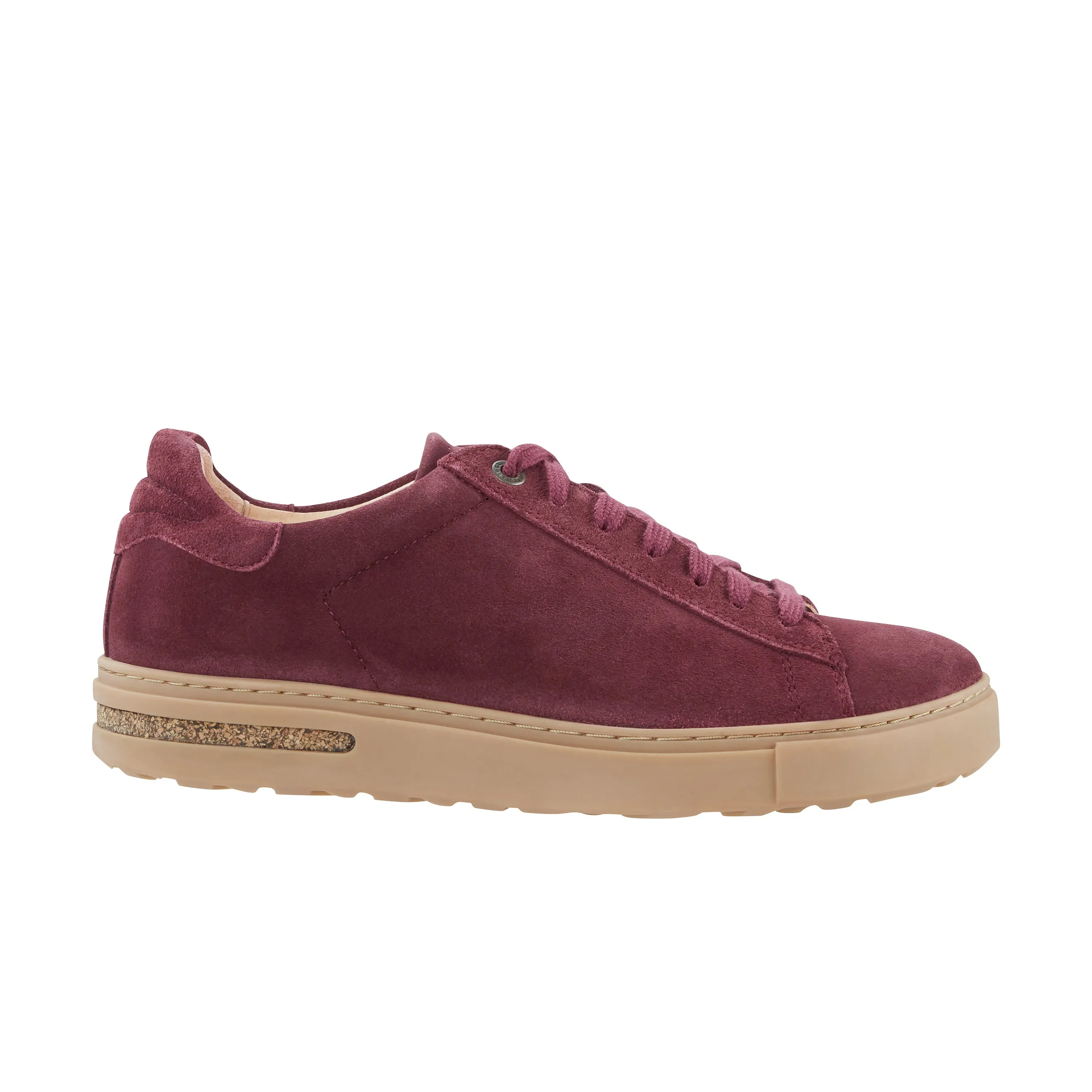 Bend Maroon Suede Leather