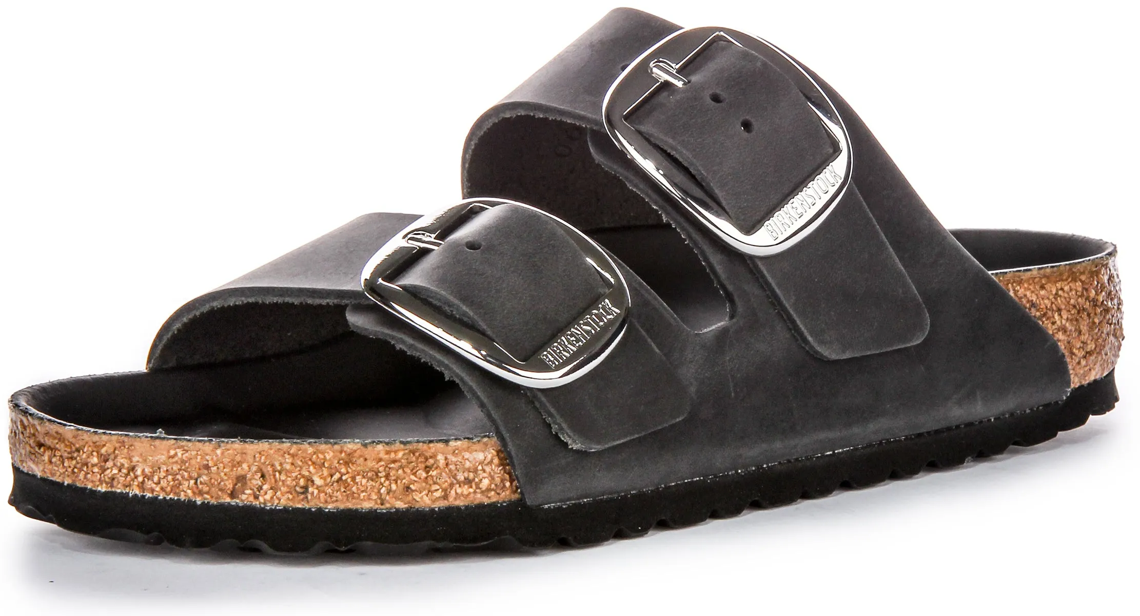 Birkenstock Arizona Big Buckle In Black | Regular Fit