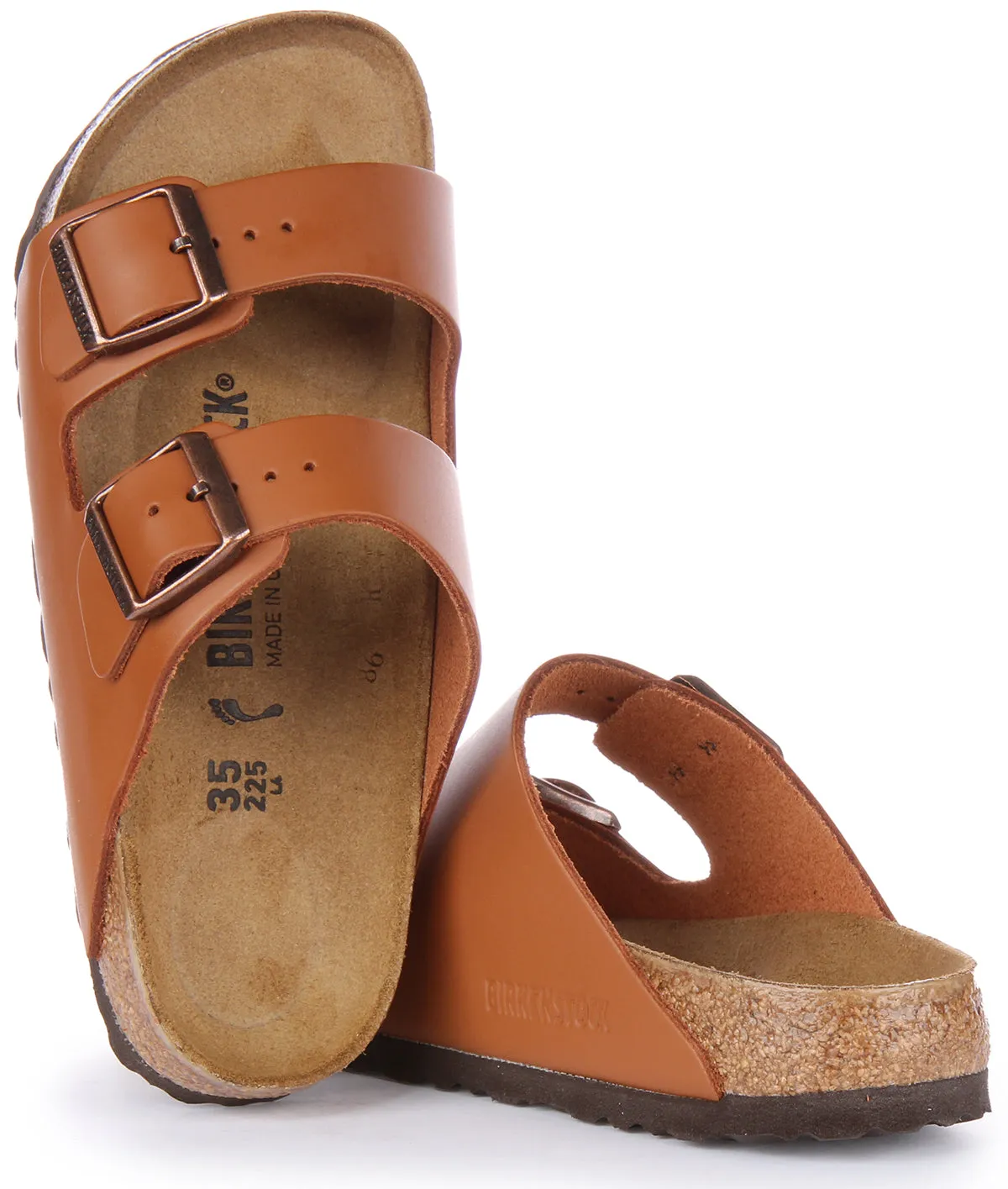 Birkenstock Arizona Bs In Brown | Narrow Fit