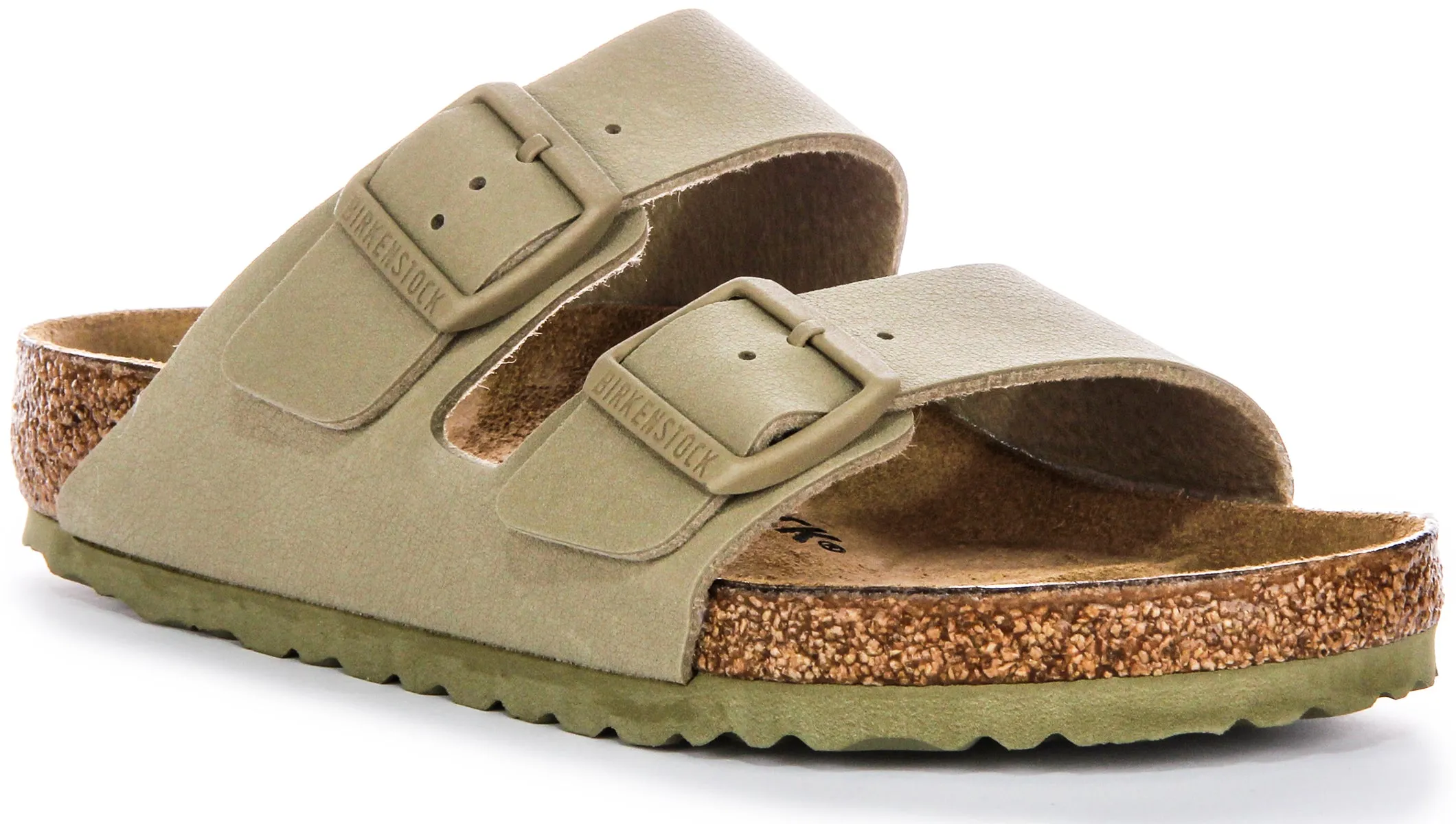 Birkenstock Arizona Bs In Khaki | Regular Fit