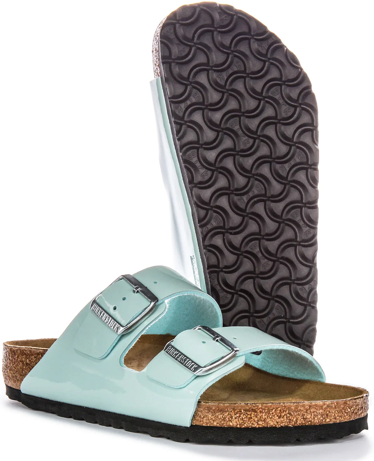 Birkenstock Arizona Bs In Light Blue | Regular Fit