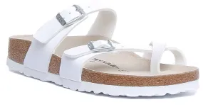 Birkenstock Mayari In White | Narrow Fit