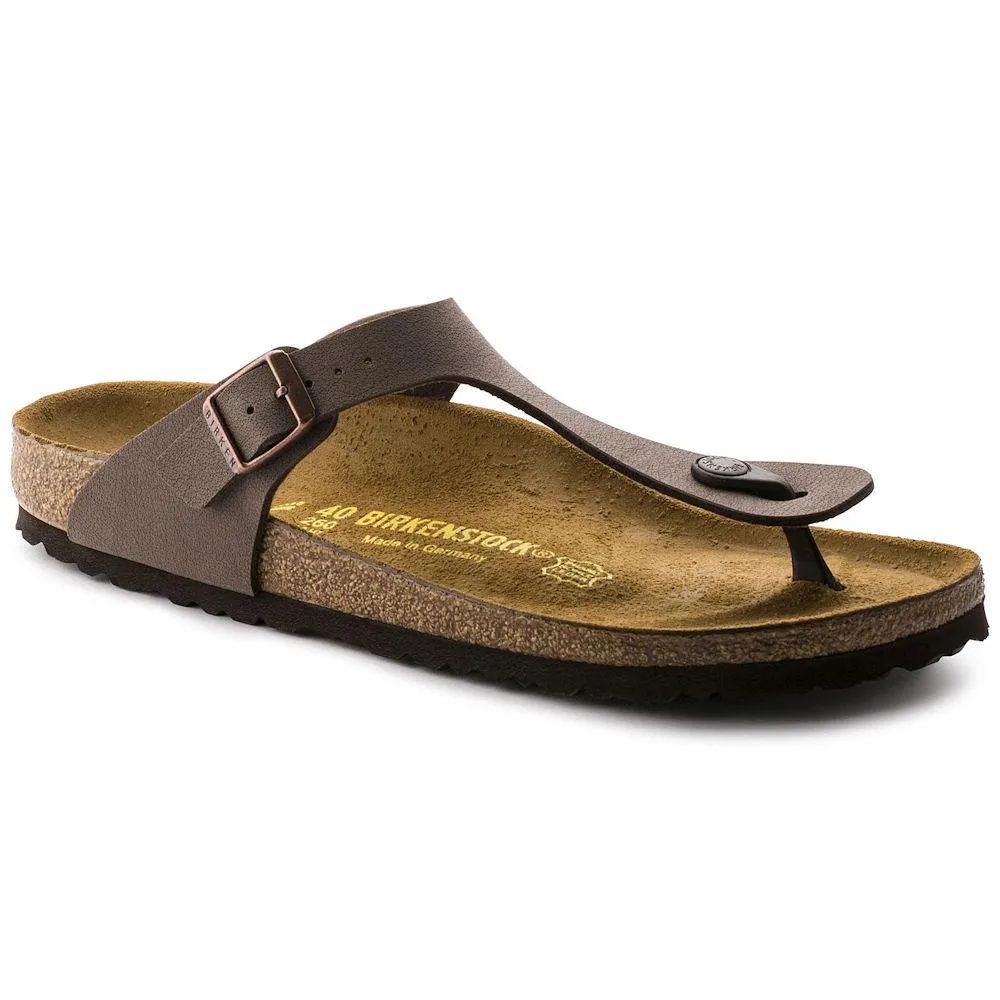 Birkenstock Women's Gizeh Mocca Buc Birko-Flor