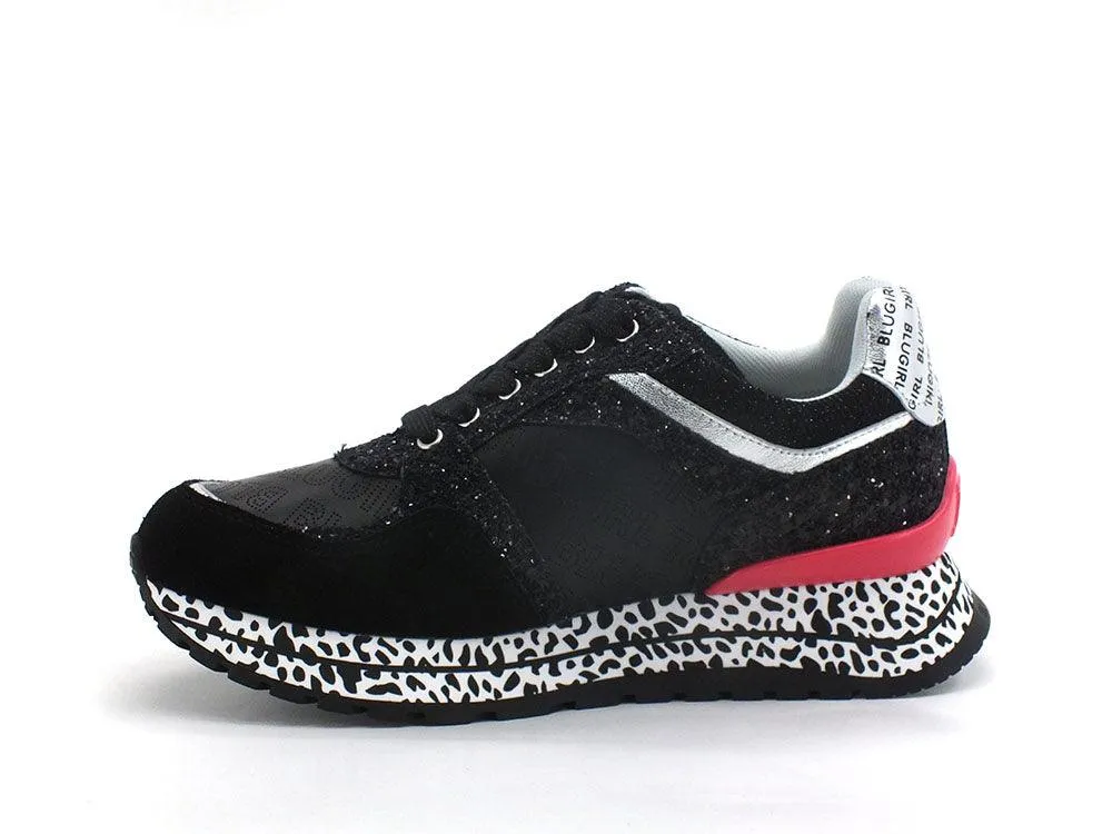 BLUGIRL Blumarine Babe 03 Sneaker Glitter Black 6A2517PX106