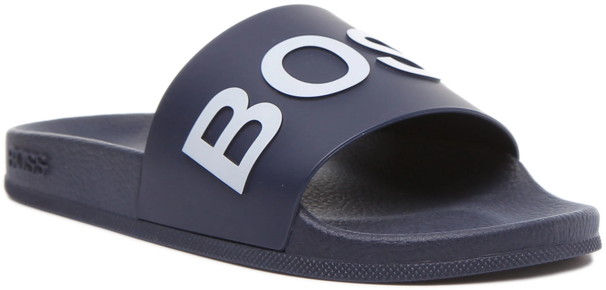 Boss Bay Sliders In Navy For Men