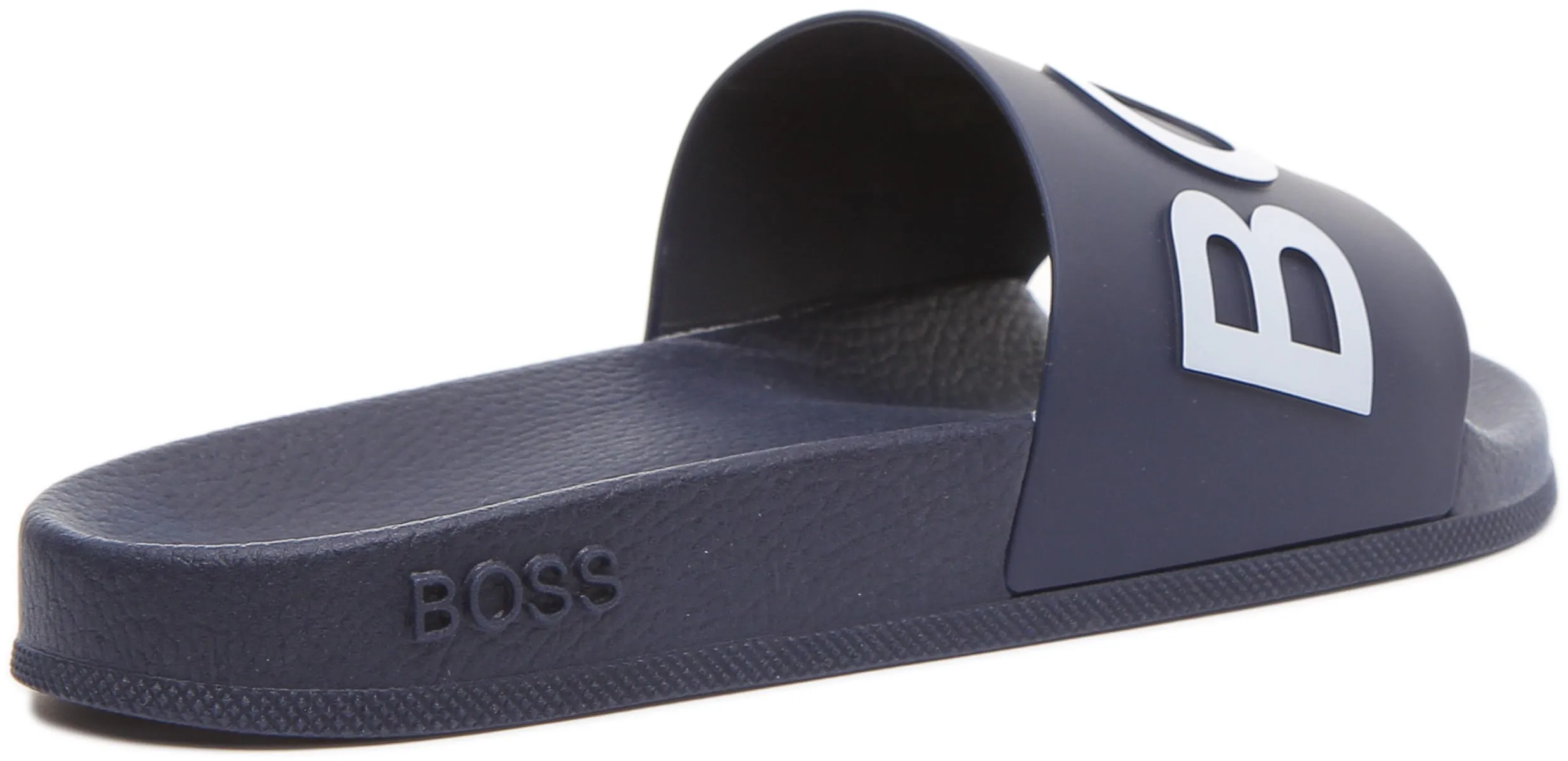 Boss Bay Sliders In Navy For Men