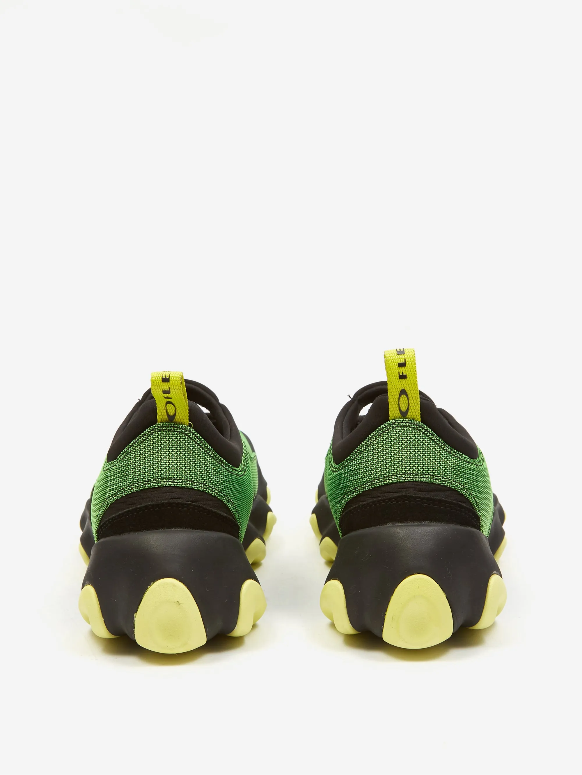 Brain Dead x Oakley Factory Team Flesh Sandal - Green/Lemon