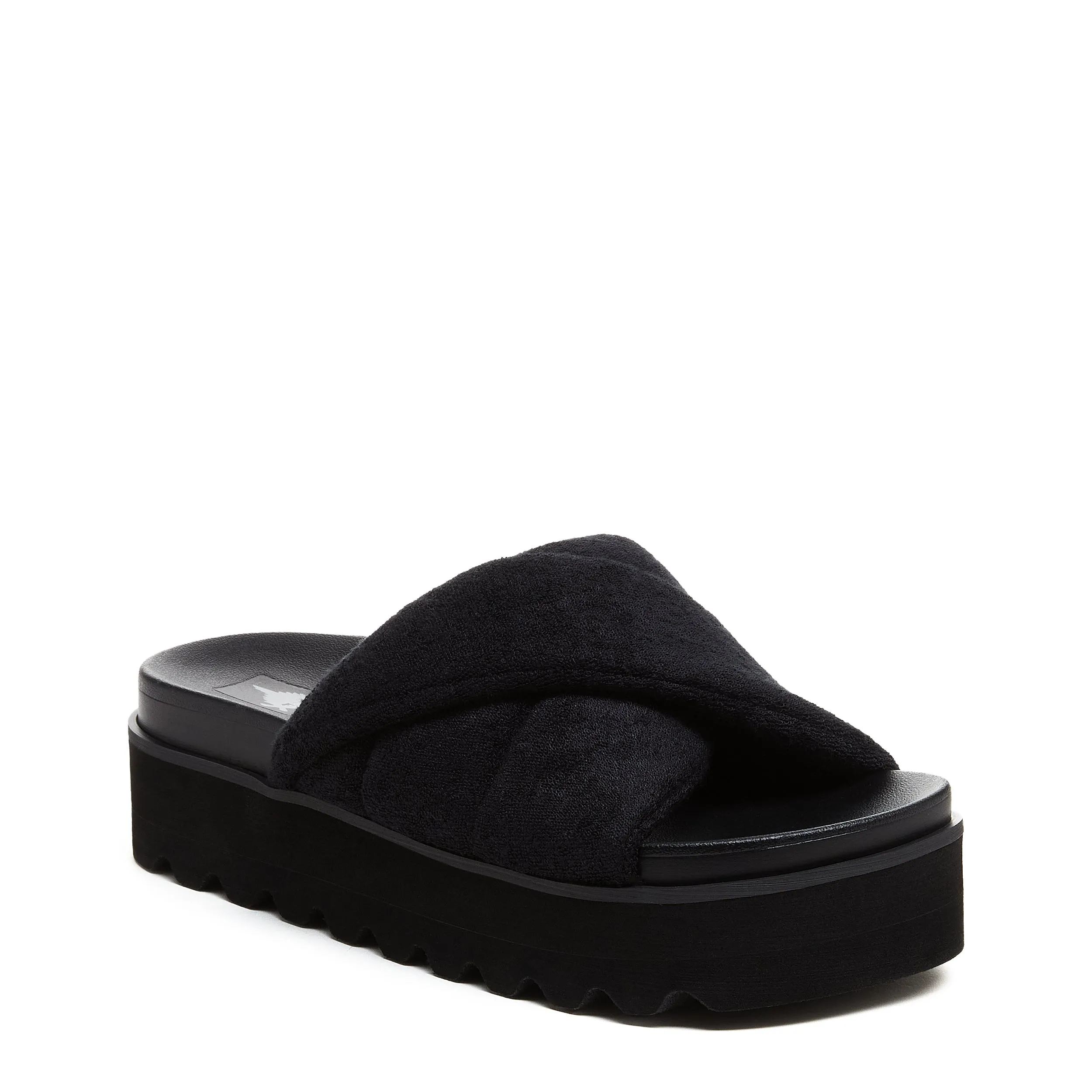 Breeze Black Slide Sandal