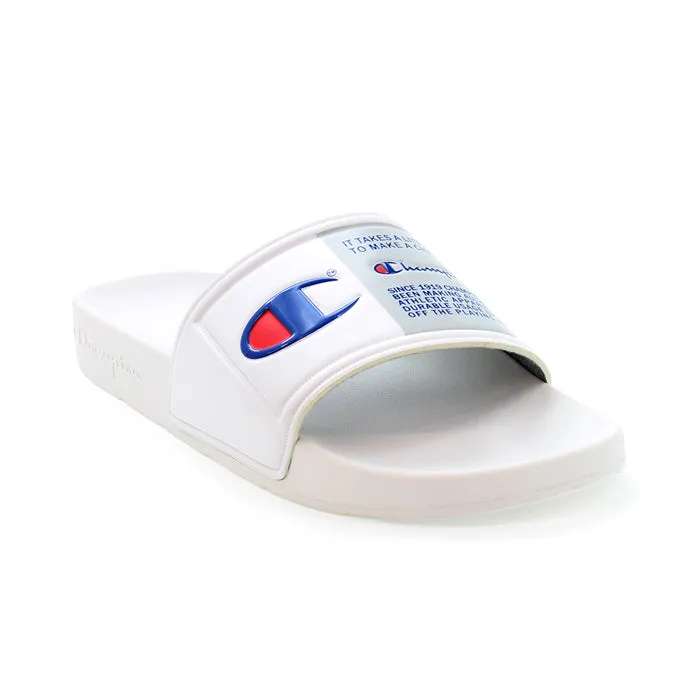 Champion IPO Jock White Slides