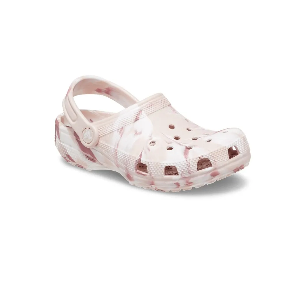 Classic Kid's Marbled Clog - Quartz Pink