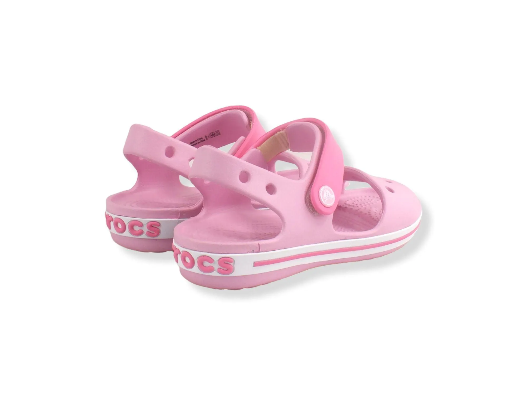 CROCS Crocband Sandal Bambino Rosa Ballerina Pink 12856-6GD