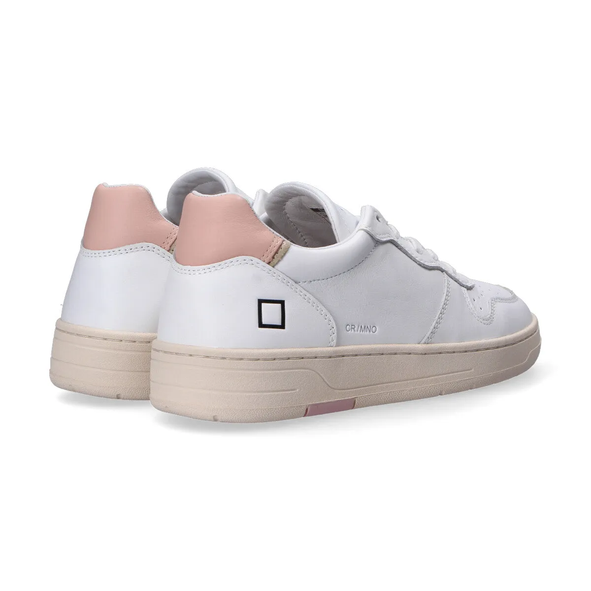 D.A.T.E. sneaker Court Mono white pink