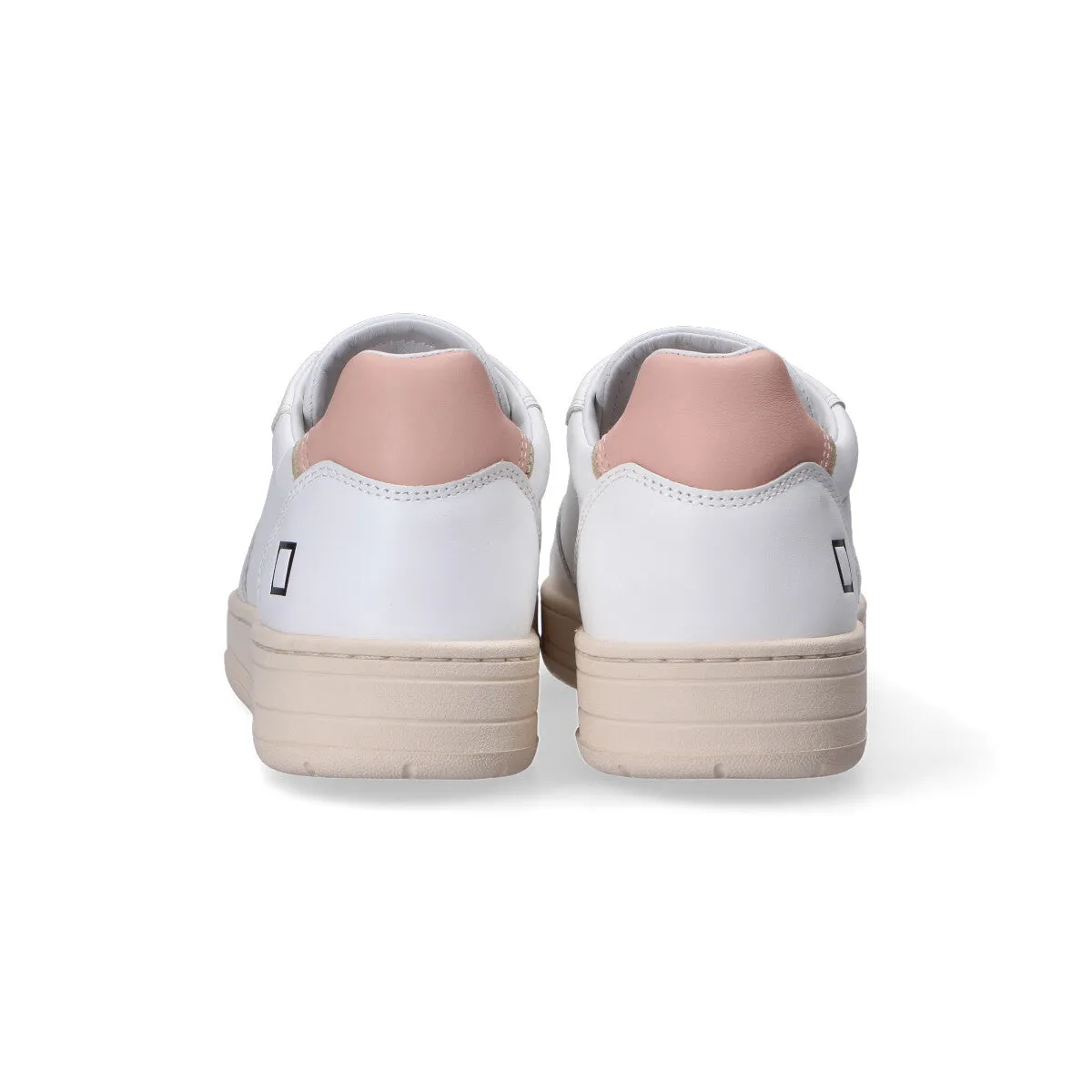 D.A.T.E. sneaker Court Mono white pink