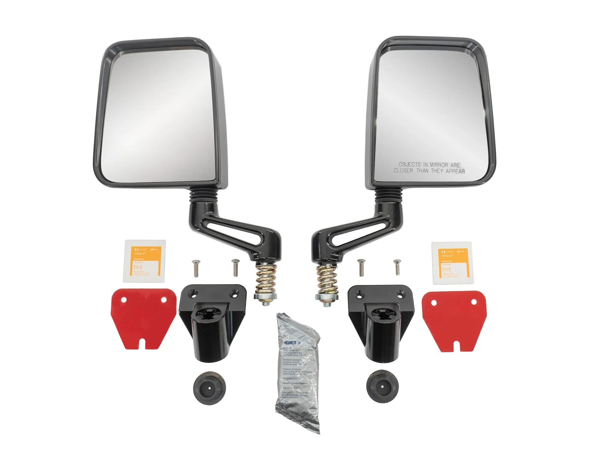 Deluxe Manual Mirror Kit