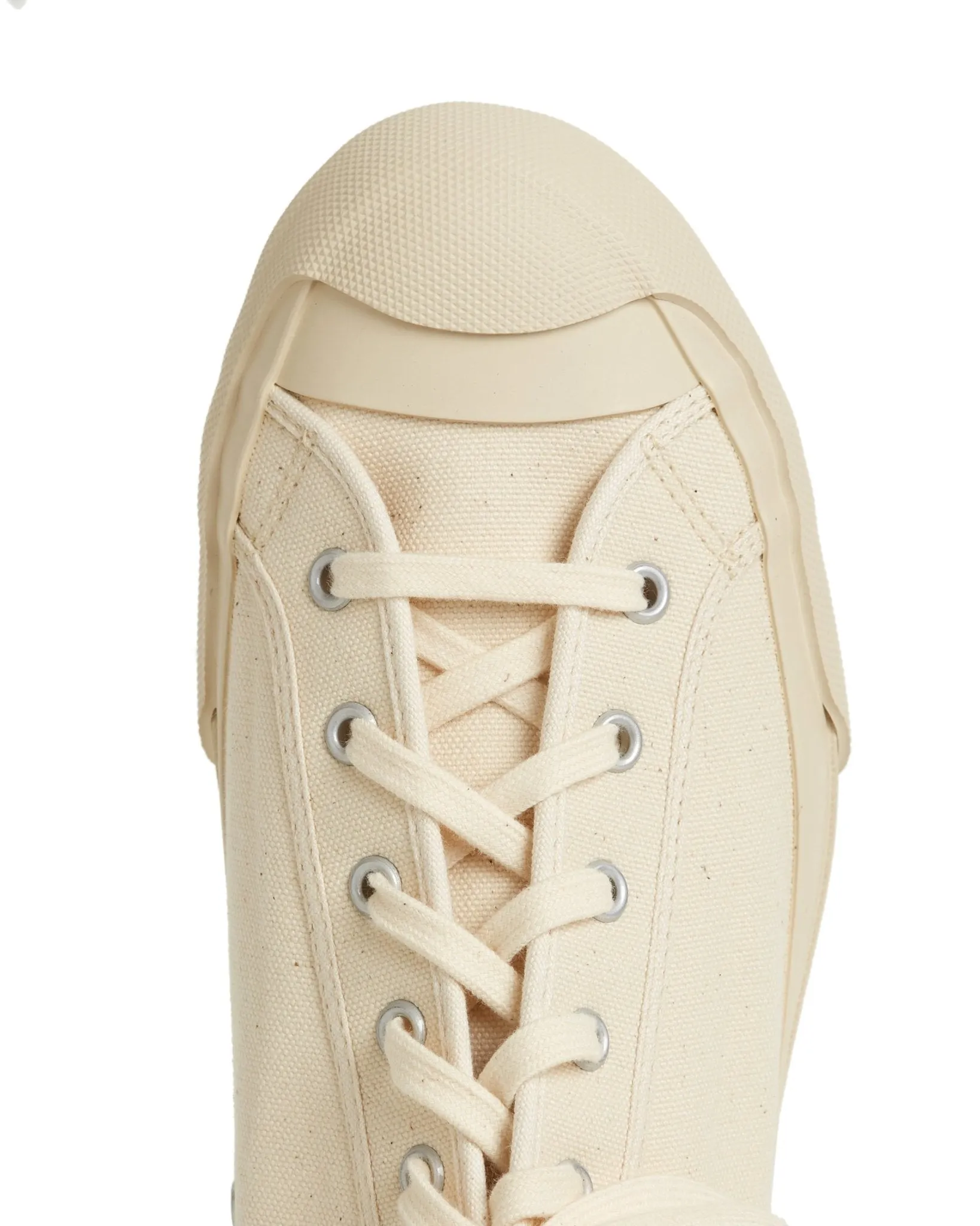 Doek Court Canvas Sneaker: Ecru