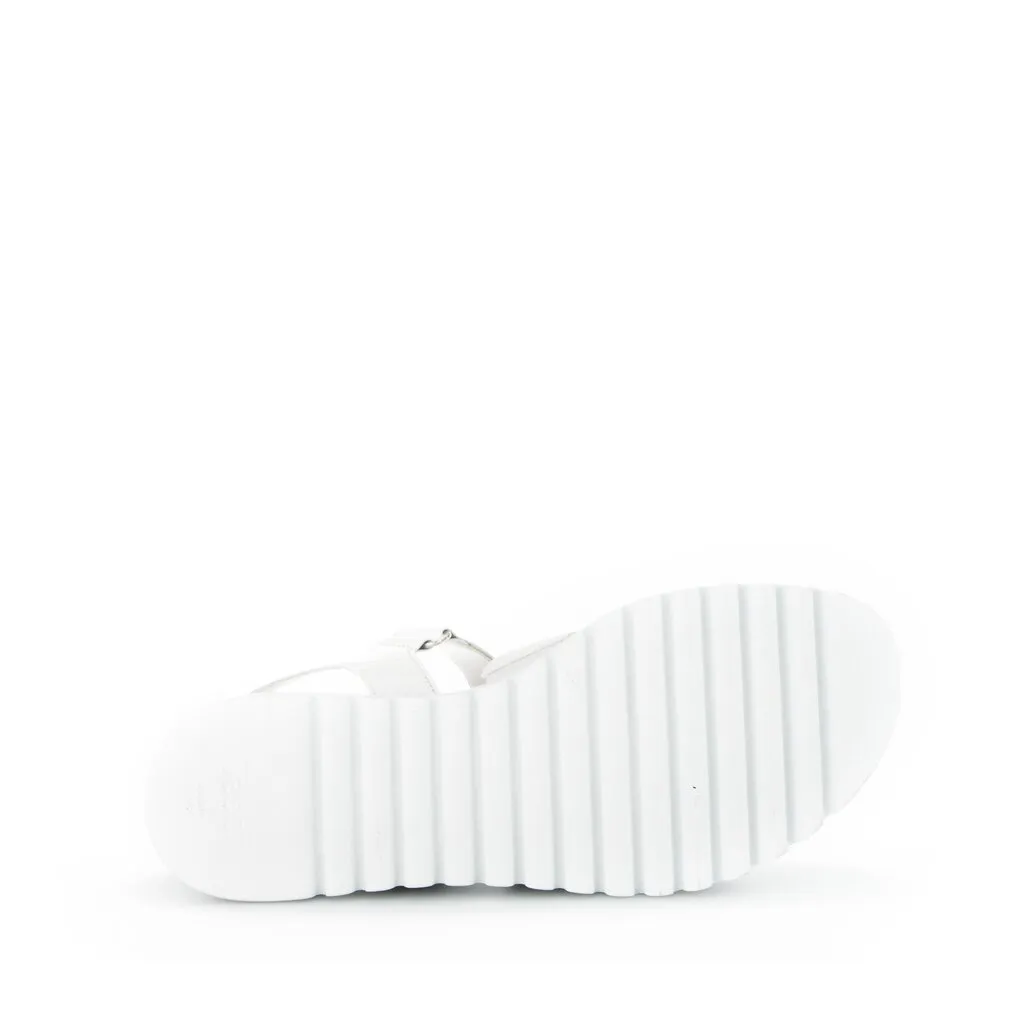 Gabor Platform sandal white   