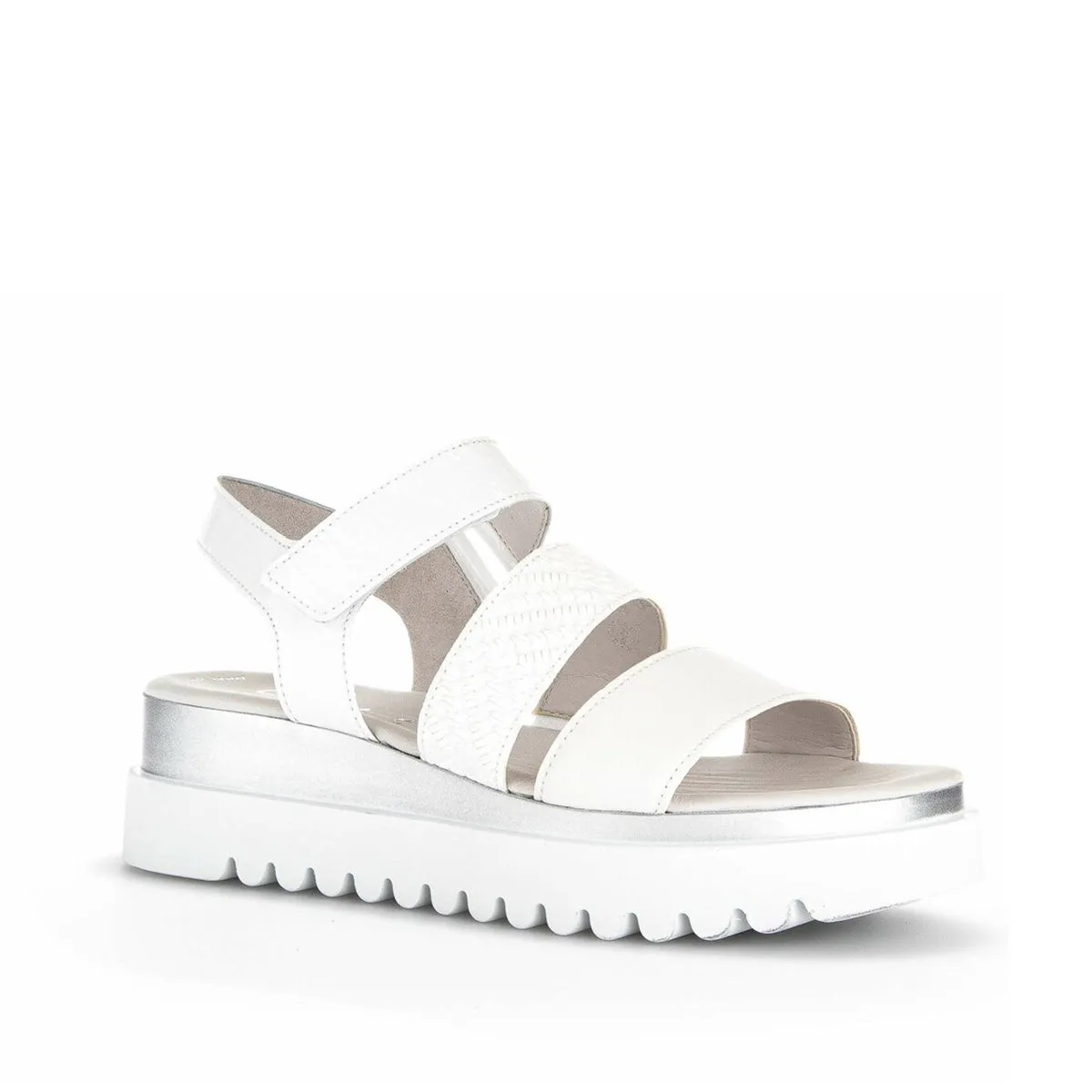 Gabor Platform sandal white   