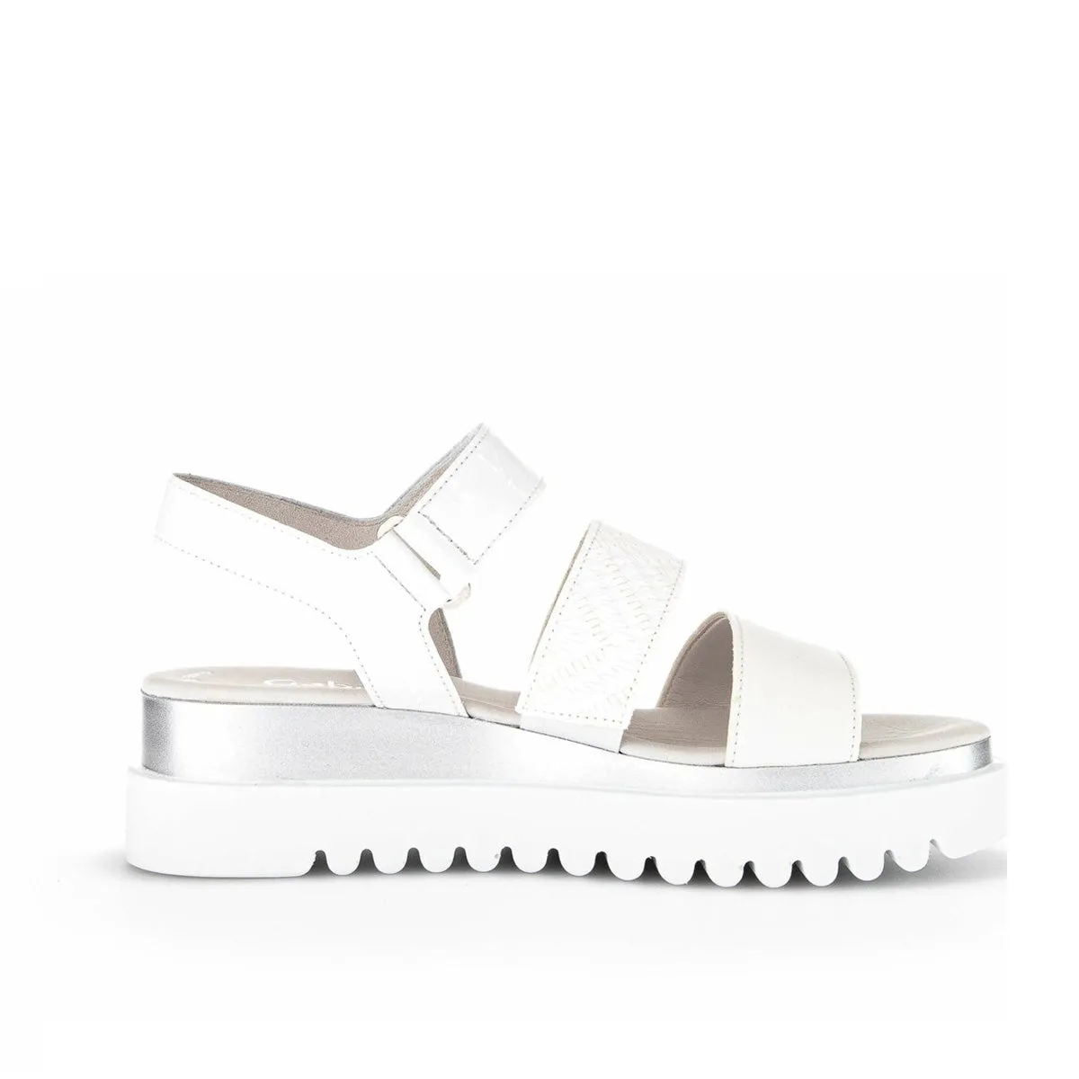 Gabor Platform sandal white   