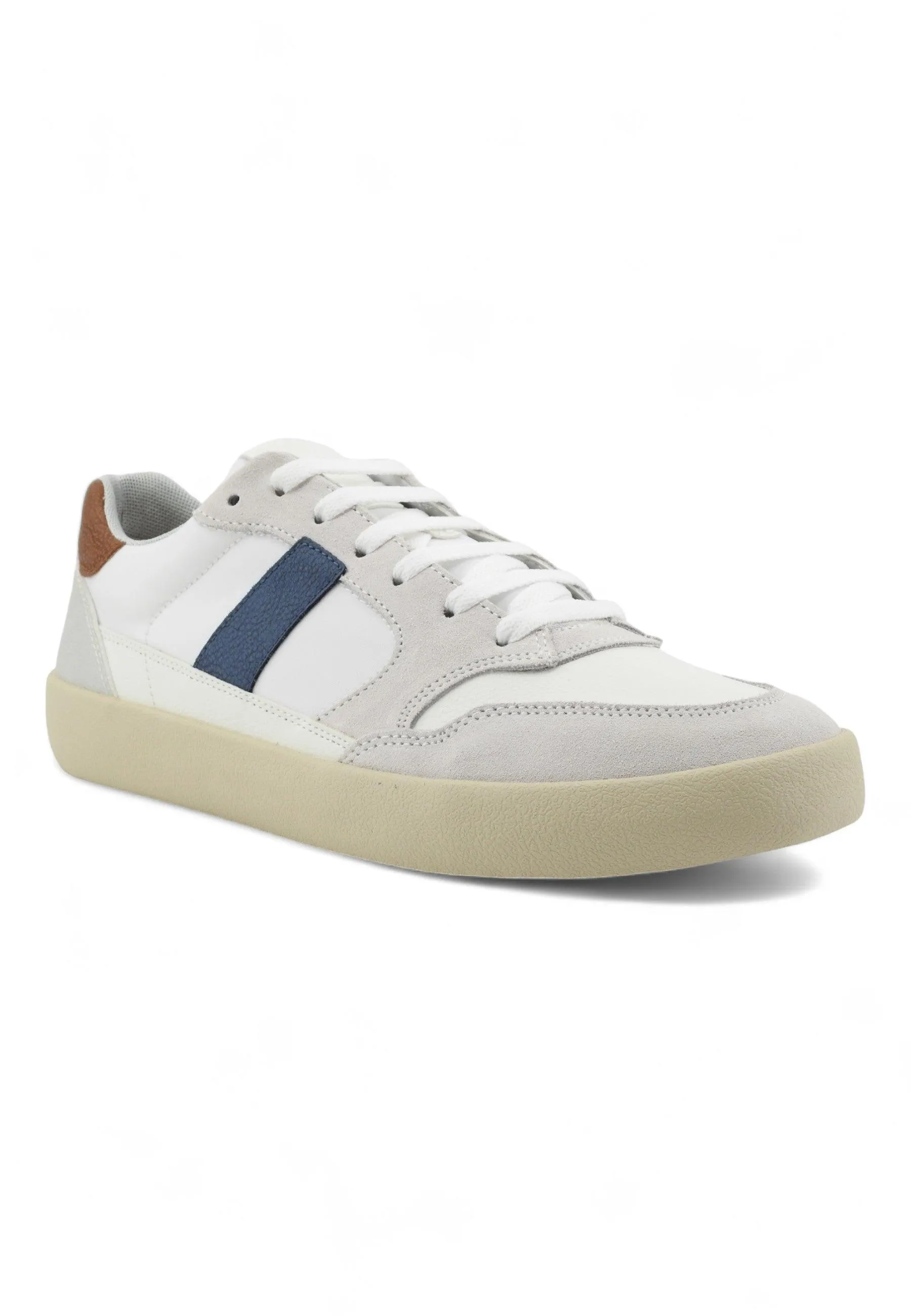 GEOX Affile Sneaker Uomo White Avio U45BUB0PTFUC1260