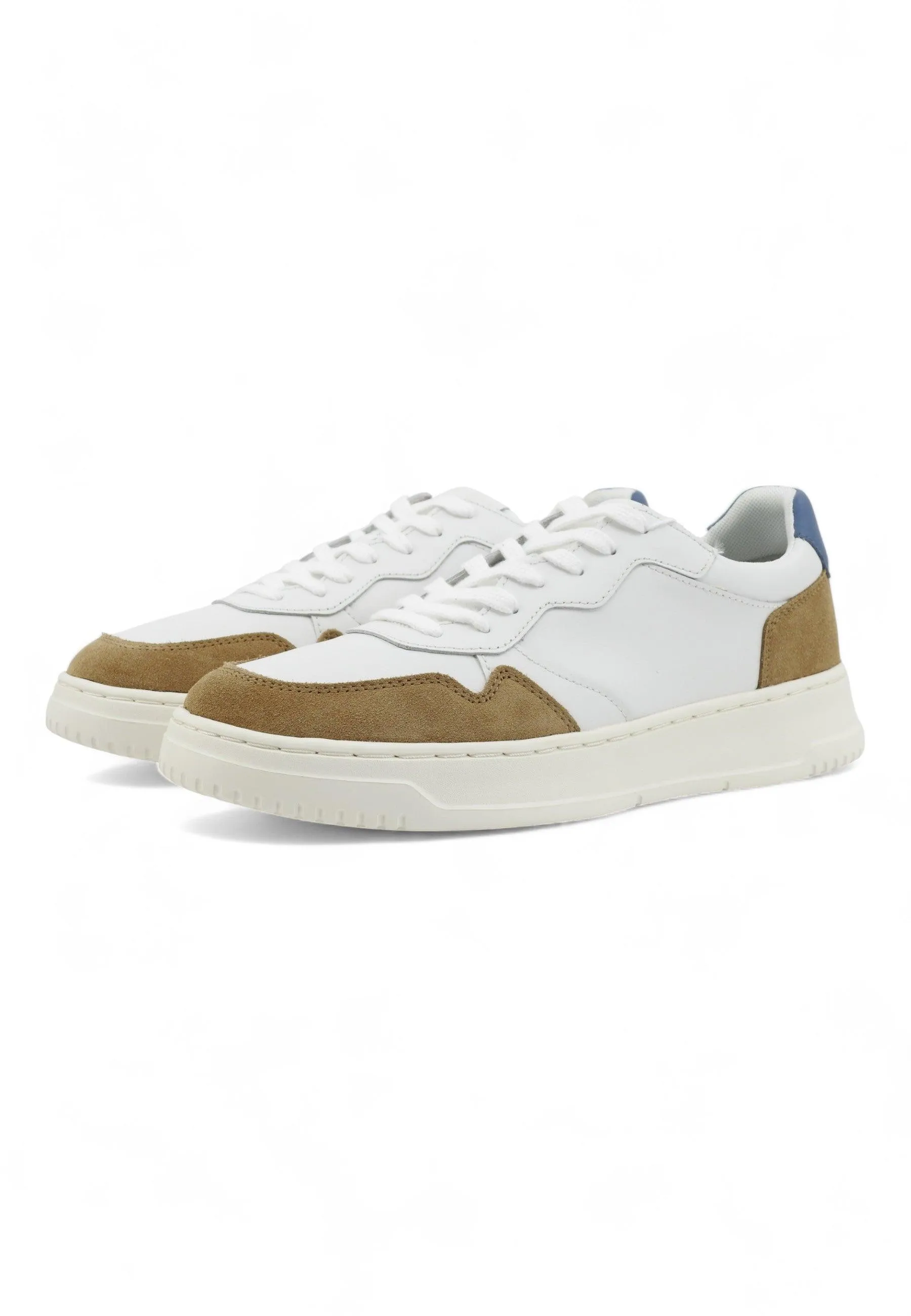 GEOX Arvier Sneaker Uomo White Beige U45GFB04322C0405