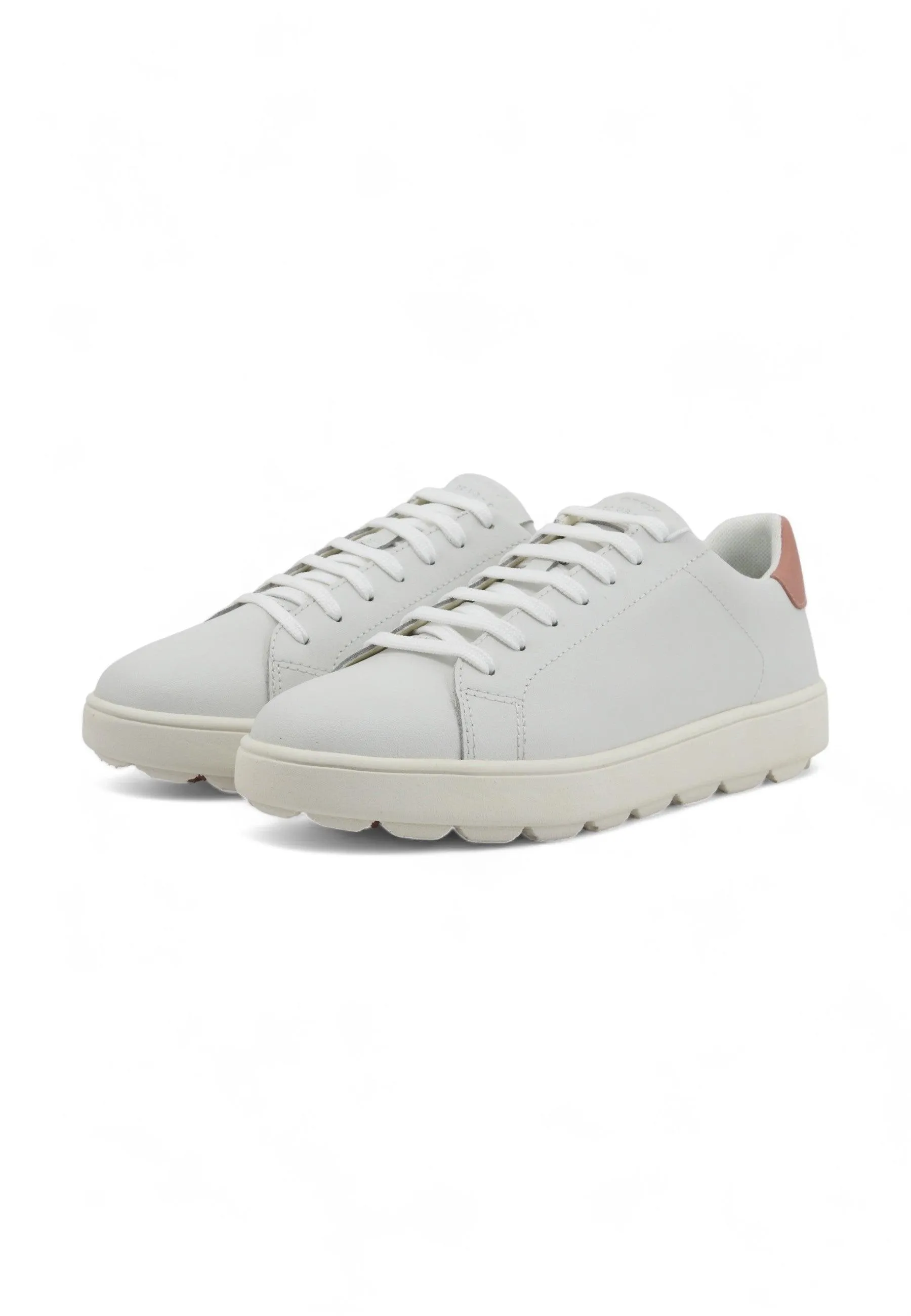 GEOX Spherica Sneaker Donna White Skin D45WEA09BBCC1Z5Q