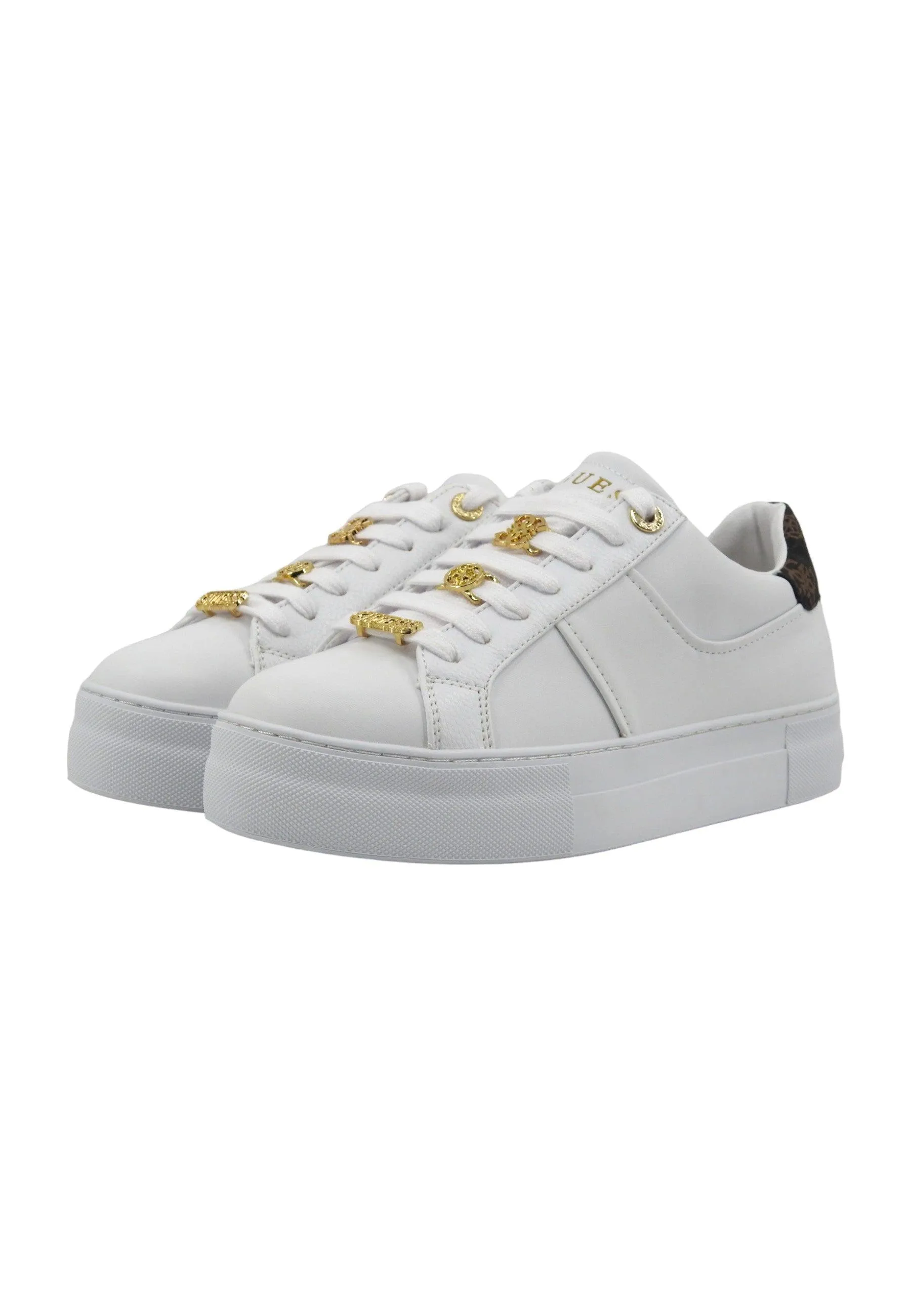 GUESS Sneaker Donna White FLJGIEELE12