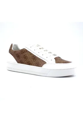 GUESS Sneaker Uomo Bicolor White Beige FM7UIIELE12