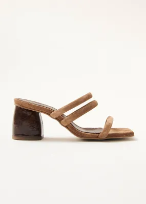 Indiana Brown Leather Sandals