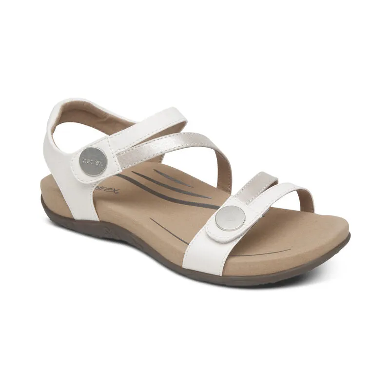 Jess Adjustable Quarter Strap Sandal