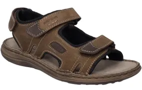 Josef Seibel Vincent 08 Mens Leather Touch-Fastening Sandals