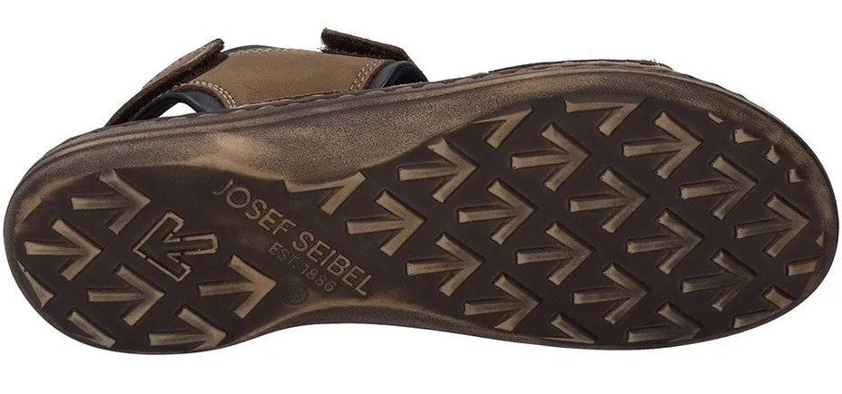 Josef Seibel Vincent 09 Mens Leather Touch-Fastening Sandal