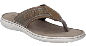 Josef Seibel Vincent 12 Mens Leather Toe-Post Sandal