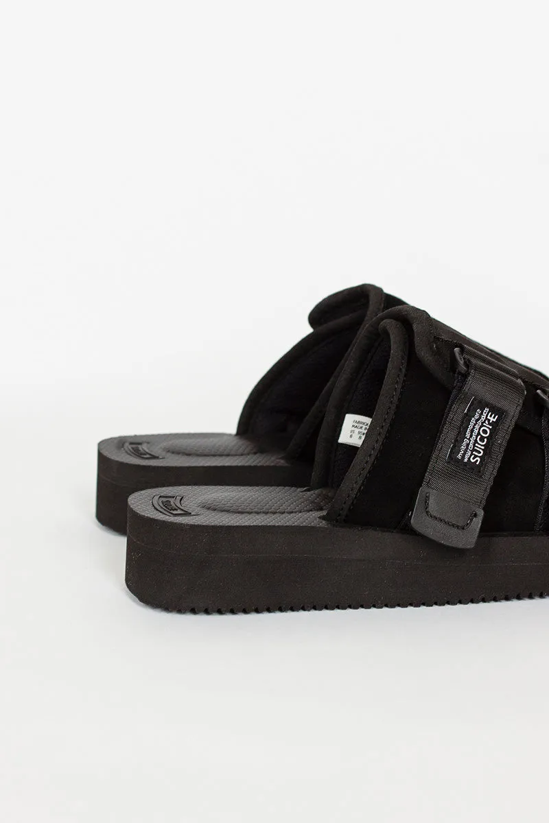 KAW-VS Suede Sandal Black