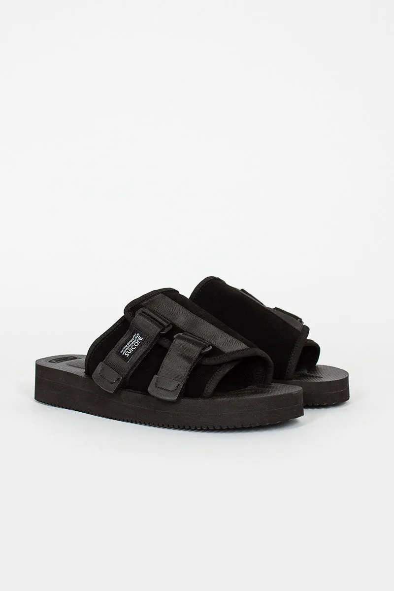 KAW-VS Suede Sandal Black