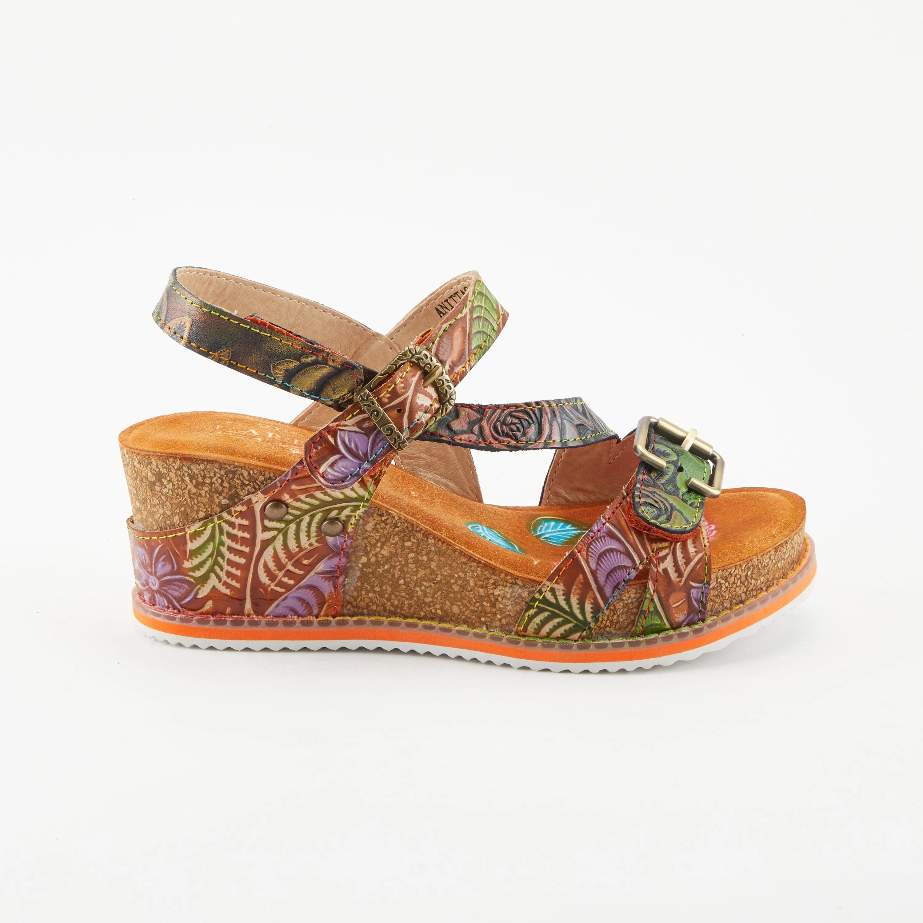 L'ARTISTE ANITTAS WEDGE SANDALS