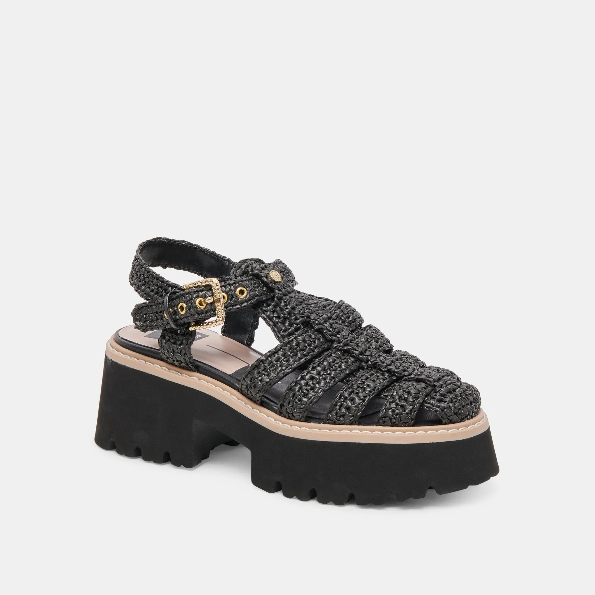 LASLY SANDALS ONYX KNIT