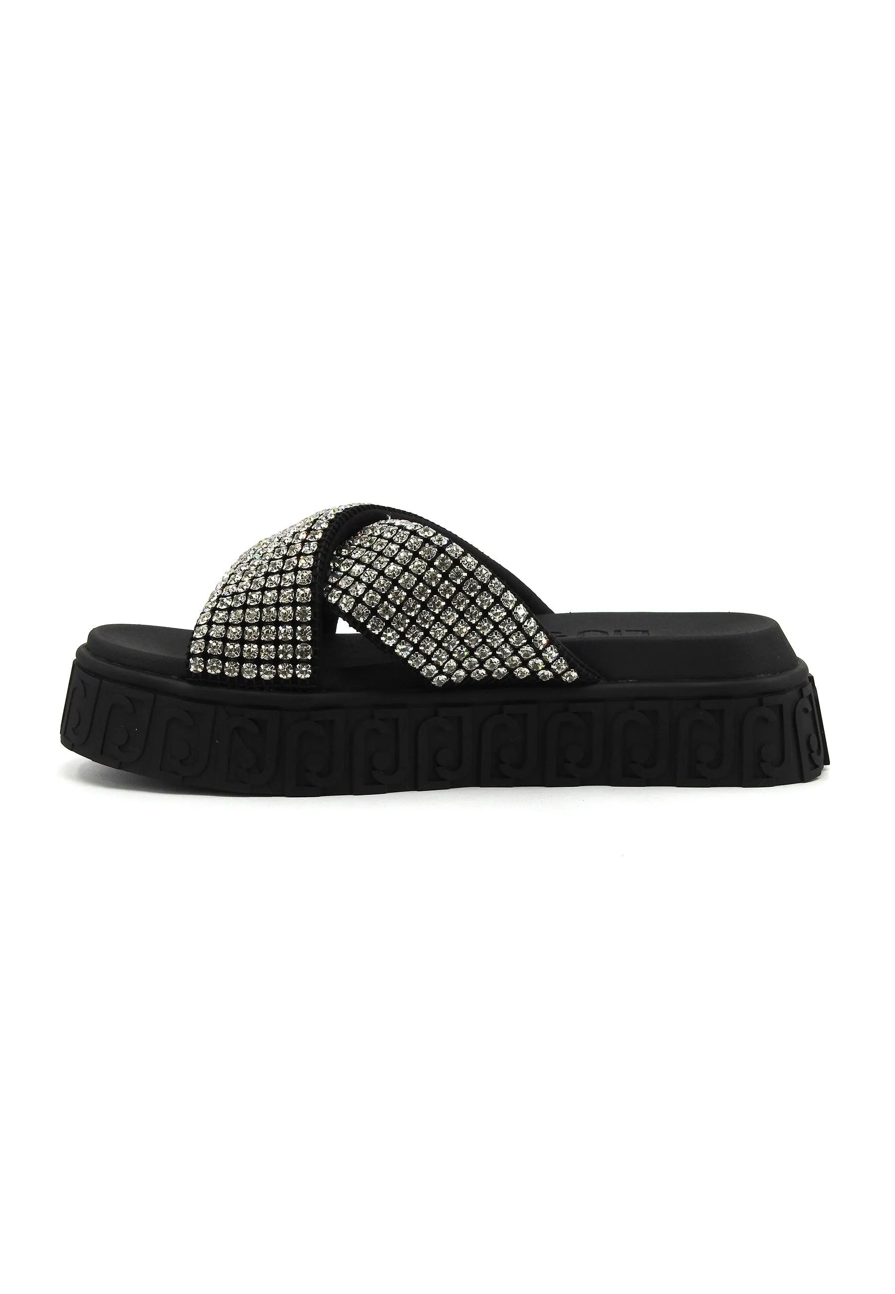 LIU JO Lovely Sandal 02 Ciabatta Donna Black BA4133TX421