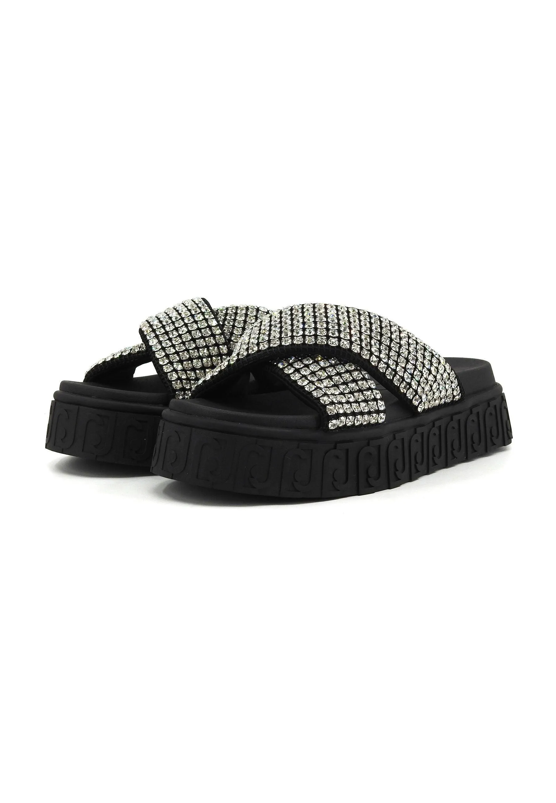 LIU JO Lovely Sandal 02 Ciabatta Donna Black BA4133TX421