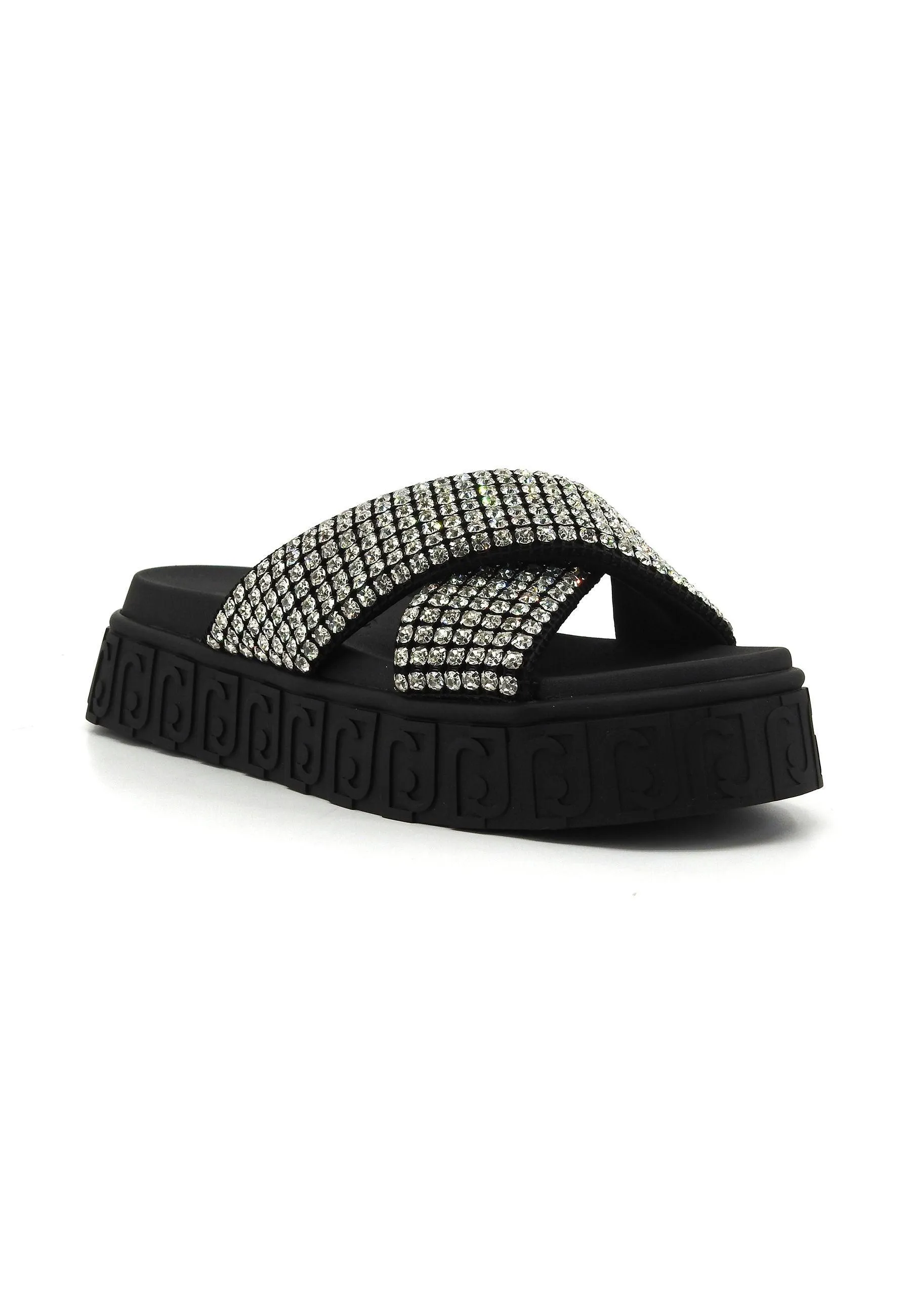 LIU JO Lovely Sandal 02 Ciabatta Donna Black BA4133TX421