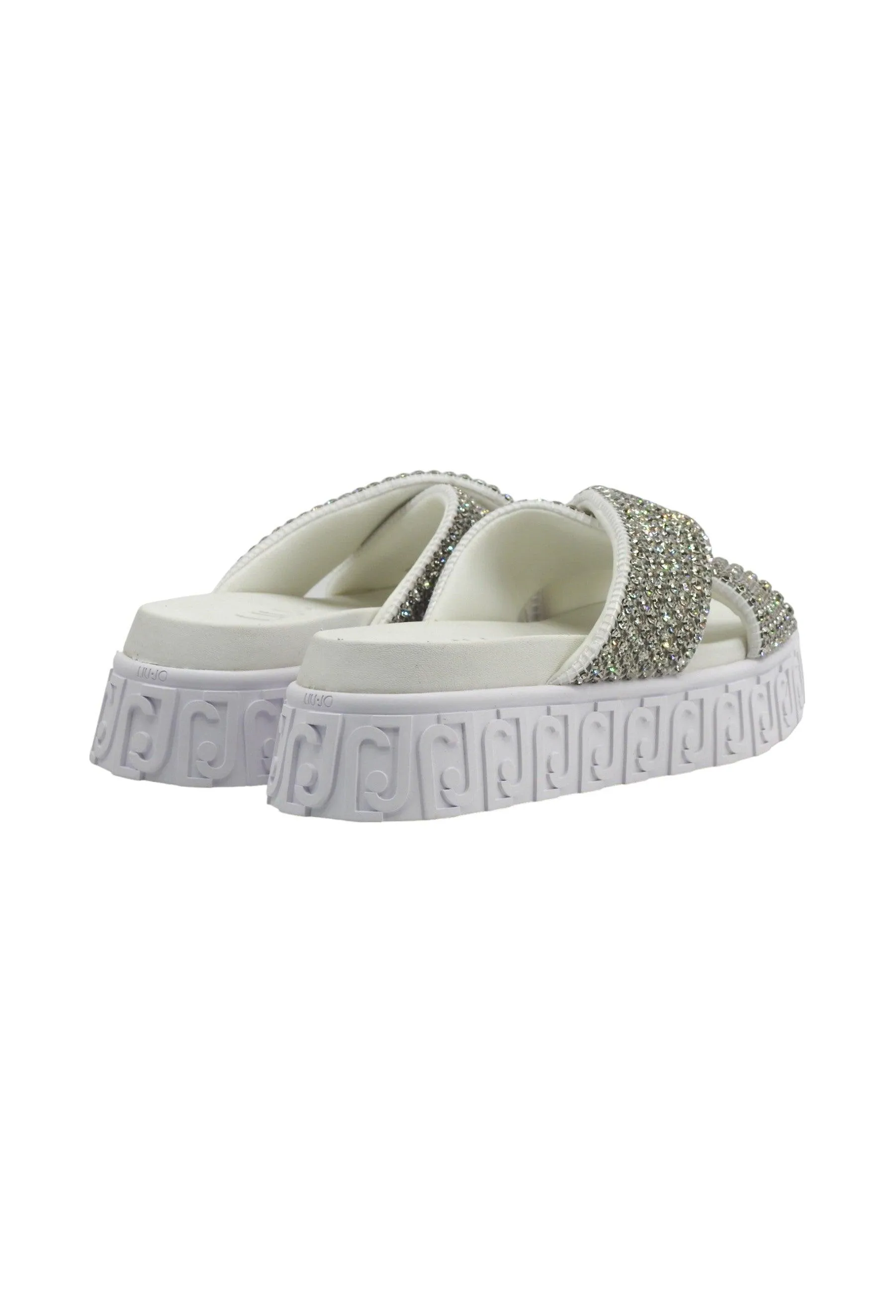 LIU JO Lovely Sandal 02 Ciabatta Donna White BA4133TX421