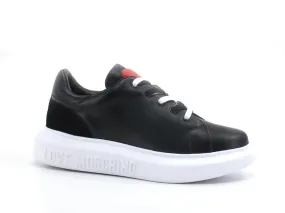 LOVE MOSCHINO Sneaker Cuore Rosso Nero JA15044G1EIA200A